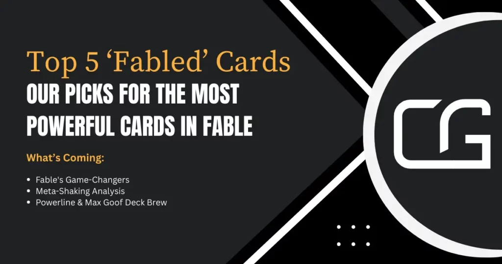 Top 5 Game-Changers: The Lorcana ‘Fabled’ Cards