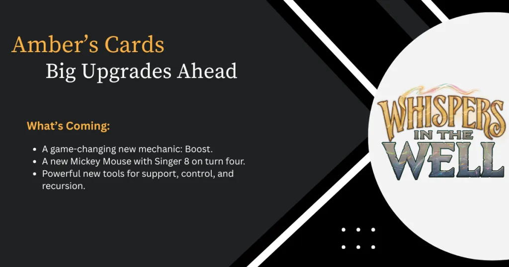 Whispers in the Well: A First Look at Amber’s Game-Changing Cards