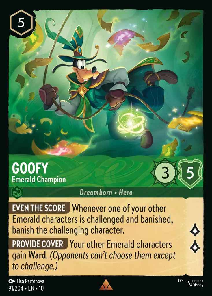 goofy emerald