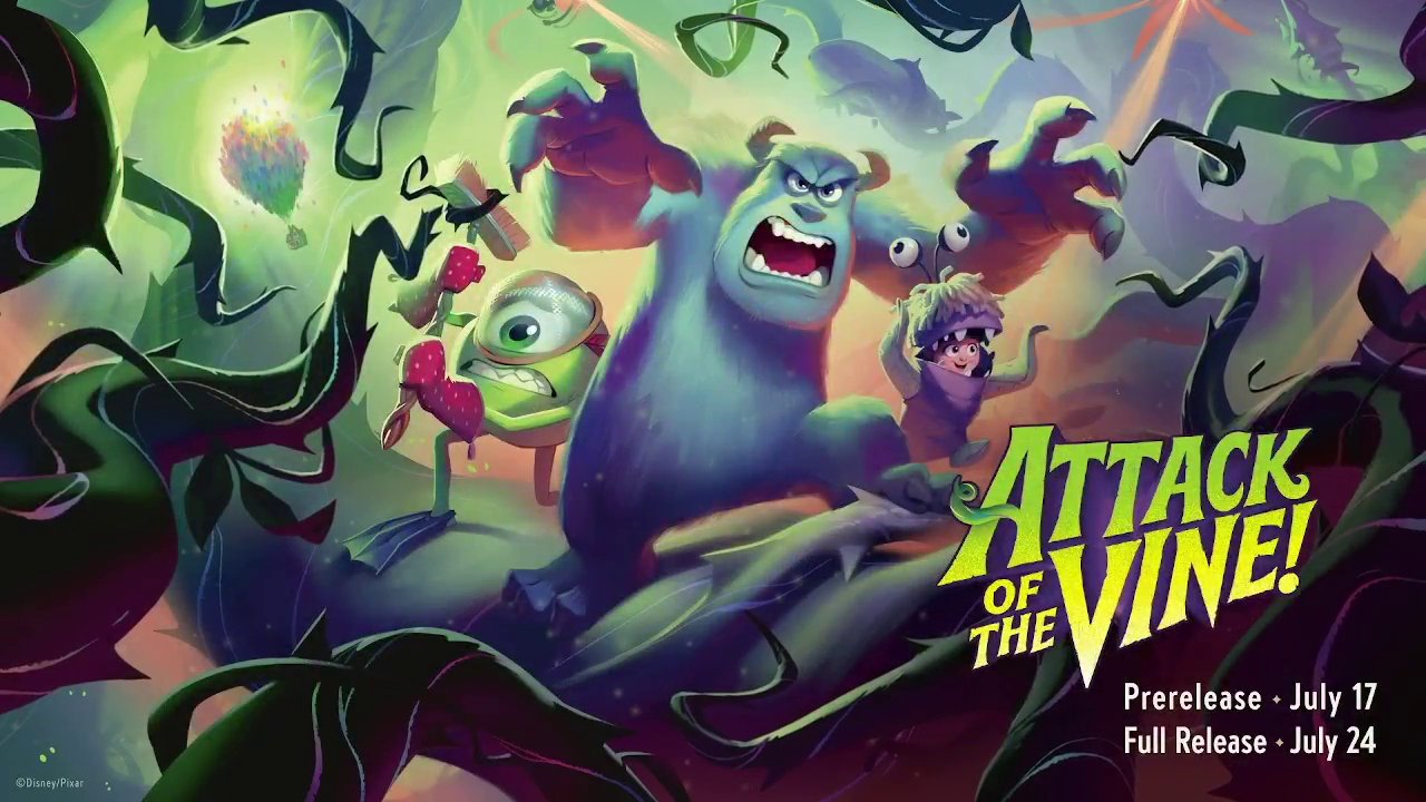 Disney Lorcana Set 13: Attack of the Vine Poster Reveal