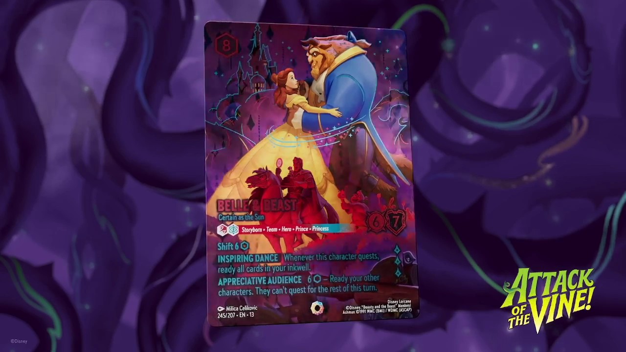 Belle and Beast - Certain as the Sun (Iconic Card Reveal)