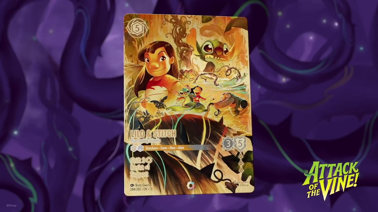 Lilo and Stitch - Fun-Loving Friends (Iconic Card Reveal)