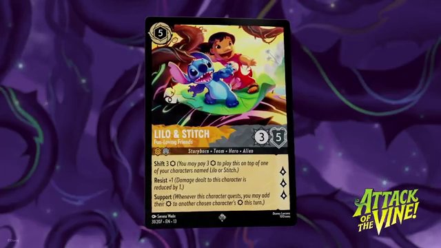 Lilo and Stitch - Fun-Loving Friends (Team Card Reveal)