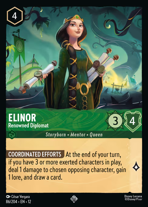 Elinor Renowned Diplomat Official Card Art